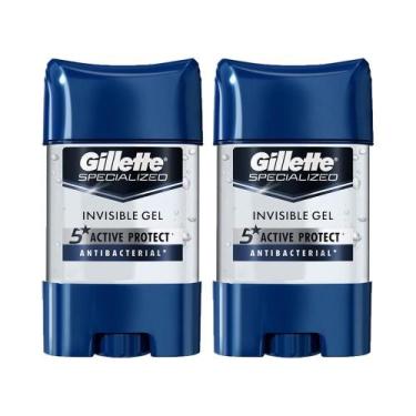 Imagem de Kit 2 Desodorante Antitranspirante Gillette Specialized Antibacterial 