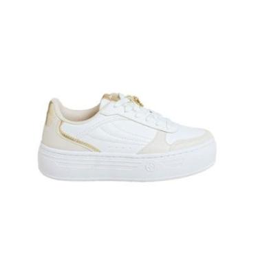 Imagem de Tênis Casual Peluche Flatform Alto Feminino-Feminino