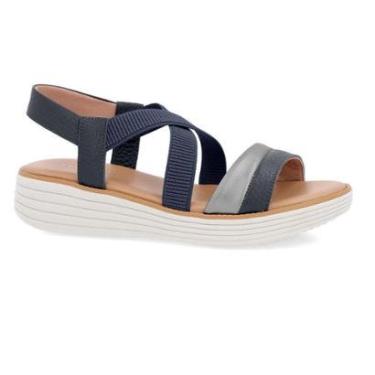 Imagem de SANDALIA USAFLEX EM COURO BICO REDONDO REF AN05003 FEMININO-Feminino