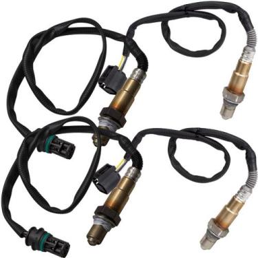 Imagem de 4x Sonda Lambda Pré/Pós Bmw 550i 650i 750i X5 X6 V8 Gasolina - SEEDS A