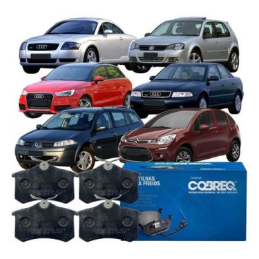 Imagem de Pastilha Freio Traseira Cobreq A3 C3 307 Scenic Golf Jetta