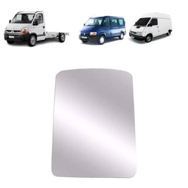 Imagem de Refil lente espelho retrovisor superior grande trafic 1994 a 2002 mast