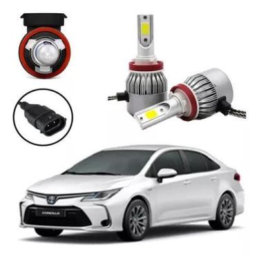 Imagem de Kit Lâmpada Super Led Farol Baixo Toyota Corolla 2015 - C6