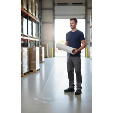 Imagem de 2x Filme Stretch 500mm 1,5kg Transparente - Proteção e Segur - Congrat