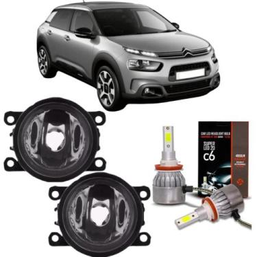 Imagem de Par de milha  citroen c4 cactus 2019 a 2022 e super led 2d - BIBAS