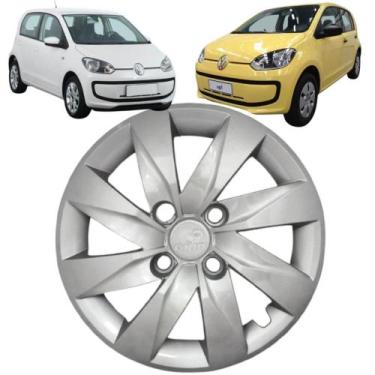 Imagem de 1 Calota Modelo UP 2015 Aro 13 Polegadas Parafuso Cubo Baixo Grid