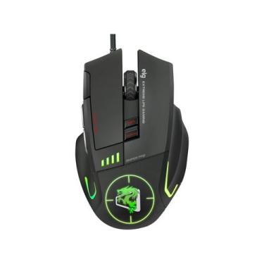 Imagem de Mouse Gamer Elg Sniper Pro MGSP 8 Botoes True 5200DPI - Preto, Preto