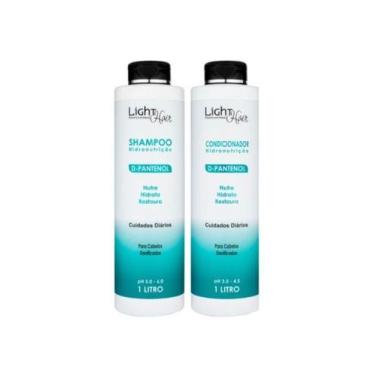 Imagem de Light Hair Kit Shampoo e Condicionador D-Pantenol 1L