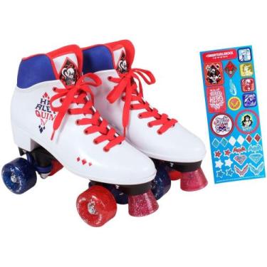 Imagem de Patins DC Super Hero Girls Harley Quinn - N 34 ao 35 Bel Fix