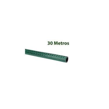 Imagem de Kit com 30 Metros de Mangueira Jardim Azul/verde Trançada - 3/4 x 3mm 