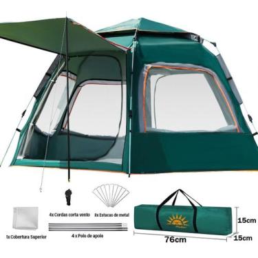 Imagem de Barraca de Camping Varanda Automática Impermeável Proteção UV UPF50 At