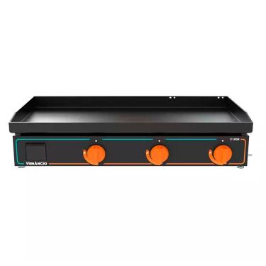 Imagem de Chapa Bifeteira Elétrica Deguste Luxo CE100N-63403 100cm 6,35mm Inox 220V Venâncio