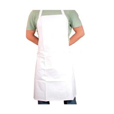 Imagem de Avental de Pvc  Impermeavel Cozinha Açougue - EG Simões, Branco