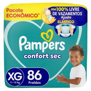 Imagem de Fralda Descartável Pampers Confort Sec XG 86 Unidades