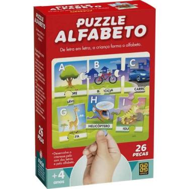 Imagem de Puzzle Alfabeto do A ao Z - 26 Peças - Grow