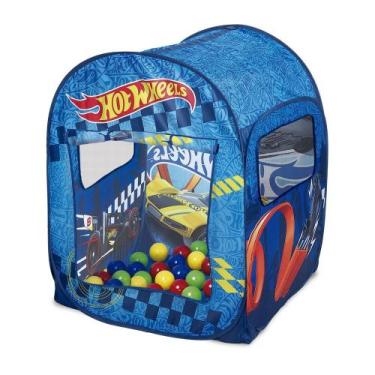 Imagem de F00071 hot wheels barraca infantil com 50 bolinhas
