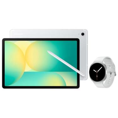 Imagem de Tablet Samsung Galaxy Tab S10 FE Capa e Caneta - Wi-Fi + Smartwatch Sa