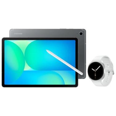 Imagem de Tablet Samsung Galaxy Tab S10 FE Capa e Caneta - Wi-Fi + Smartwatch Sa