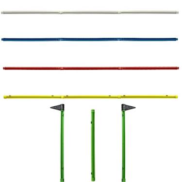 Imagem de Barreira/Sinalizador Para Cone Funcional Desmontável Com 5 Unidades - Barra