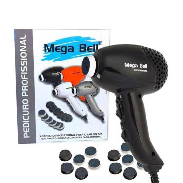 Imagem de Pedicuro Profissional Preto Para Lixar Os Pés 220V Mega Bell