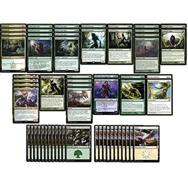 Imagem de Deck de lobisomem branco verde - legal moderno - personalizado - Magic The Gathering - MTG - 60 cartas
