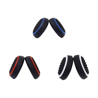 Imagem de 3 Pares Daumenstiel Cap Para PS3 PS2 One / 360 Controller