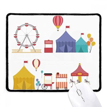 Imagem de Tapete de borracha para jogos com bordas costuradas para parque de diversões