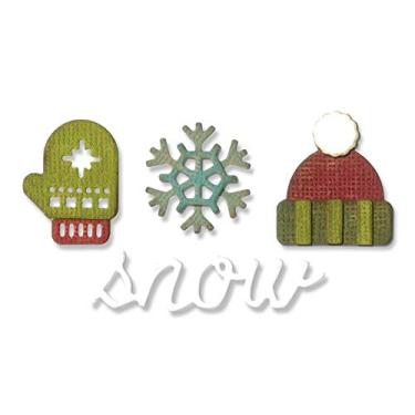 Imagem de Sizzix Conjunto Sidekick Side-Order Set, Winter by Tim Holtz, multicolorido