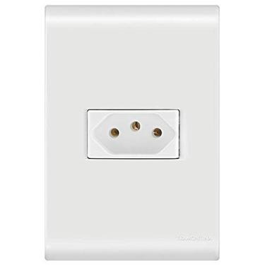 Imagem de 10 Tomadas 2P+T 10A 250V Liz Conjunto 4x2 Tramontina