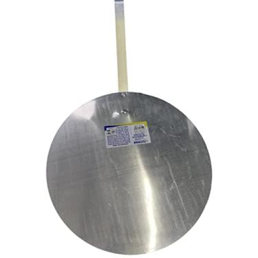 Imagem de PÁ DE PIZZA COM CABO CURTO 35CM EM ALUMÍNIO PÁ PARA PIZZA