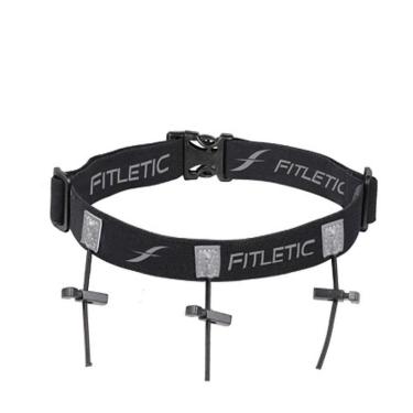 Imagem de Cinto Para Corrida Com Porta Número Fitletic Race I Preto