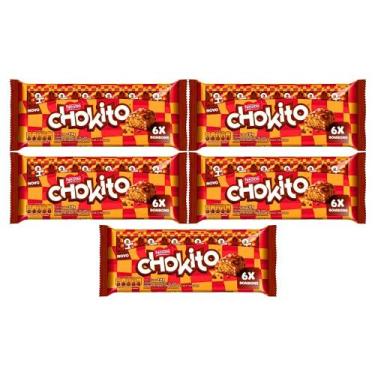 Imagem de Kit Chocolate Chokito Flowpack Nestlé 114G - 5 Pct C/ 6Un Cada