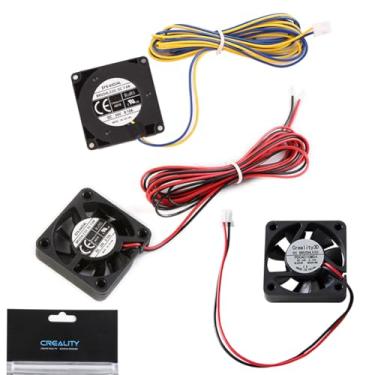 Imagem de Ventilador oficial Creality Ender 3 Upgrade 4010 Conjunto de 24 V (3 peças), 40 x 40 x 10 mm DC 24 V Extrusora Ventilador de extremidade quente e ventilador de resfriamento axial para impressora 3D,