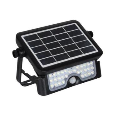 Imagem de Luminária Solar Refletor Integrado Com Sensor 800Lm Ecoforce