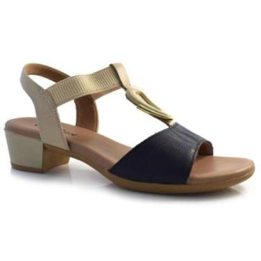 Imagem de SANDALIA USAFLEX SALTO BLOCO MM0801-Feminino