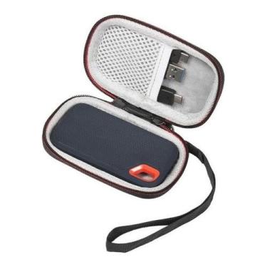 Imagem de Estojo Case Rígido Proteção Transporte Para Ssd Externo 250gb/500gb/1tb/2tb