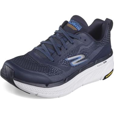 Imagem de Skechers Tênis masculino Max Cushion Premier Vantage 2.0, azul-marinho, 42, Azul marino, 10 X-Wide