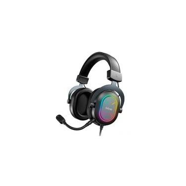 Imagem de Headset Gamer Fifine Ampligame H6X, RGB, 7.1 Surround, 50mm, USB, PC, Móvel e Console, Preto - H6X