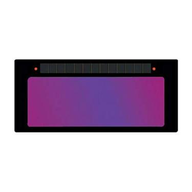 Imagem de ArcOne S240-12 Filtro de escurecimento automático horizontal único para soldagem, 5 x 10 cm, sombra 12