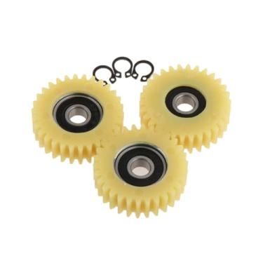 Imagem de YIJU 3Pcs E Bike Motor Gear Engrenagem Planetária Engrenagem Planetária Bicicleta Rolamento Eixo Furo 8mm Equipamento de Embreagem Bicicleta Elétrica