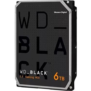 Imagem de WD_BLACK Disco rígido interno para jogos de 6 TB – 7200 RPM, SATA 6 Gb/s, 128 MB de cache, 3,5 polegadas – WD6004FZWX