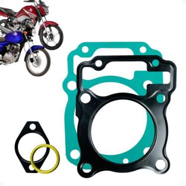 Imagem de Jogo de Juntas Superior Kit A Cg 150 Titan 62mm P/ Kit 4mm - Power