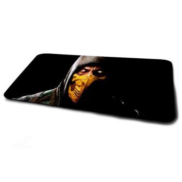 Imagem de Mouse Pad Gamer Mortal Kombat Scorpion Mascara - Império da Impressão,