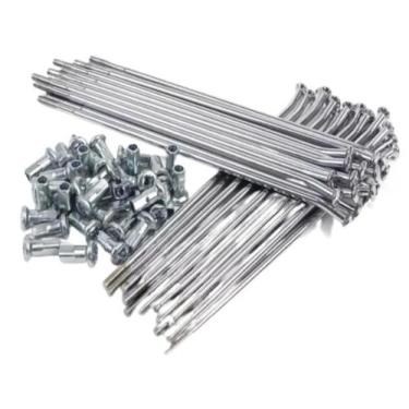 Imagem de Jogo raio titan 125 150 cromado 4mm freio a lona - STARM