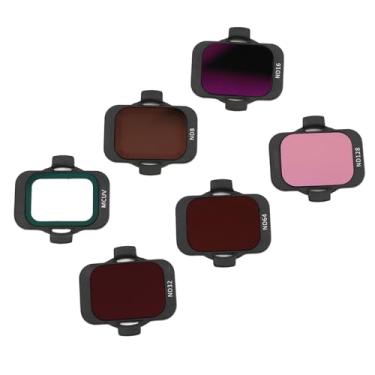 Imagem de Conjunto de Filtro ND do Drone, MCUV ND8 ND16 ND32 ND64 ND128 Multi Revestido UV Filtros Acessórios de Lente de Drone para AVATA 2