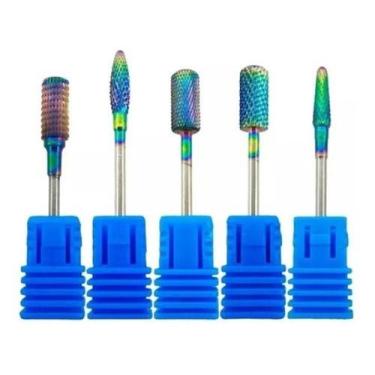 Imagem de Kit 5 Broca Tungstênio Profissional Para Lixa Lixadeira - oem