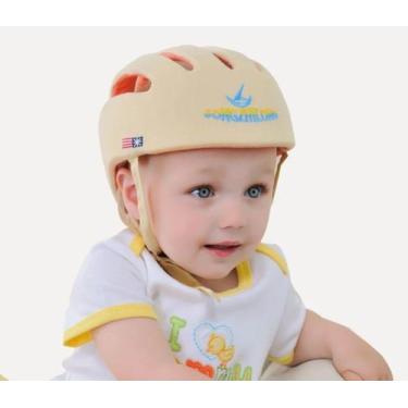 Imagem de Capacete Proteção Cabeça Bebê Segurança Engatinhar Infantil - I Love N