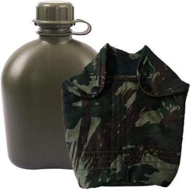 Imagem de Porta Cantil Camuflado Termico Agua Cooler Garrafa Bolsa - Sene Milita