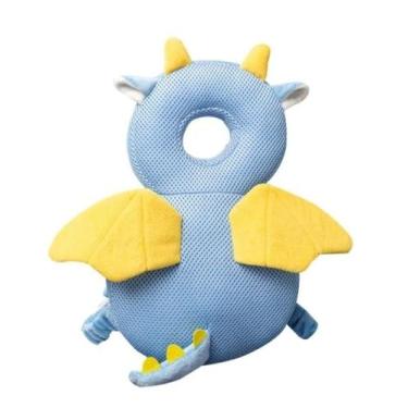 Imagem de Almofada Mochila Protetor Cabeça Bebe Importada - Infantil Baby, Dragã