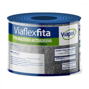 Imagem de Fita Adesiva Multuso Viaflex 10Cmx10Mt - Viapol